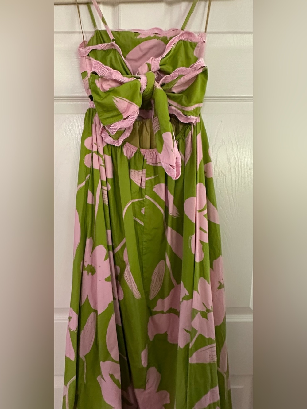 Floral Ric Rac Maxi Dress - Picture 2 of 7